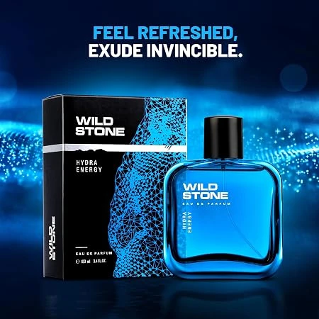 Wild Stone Hydra Energy Premium Eau De Parfum for Men 100ml