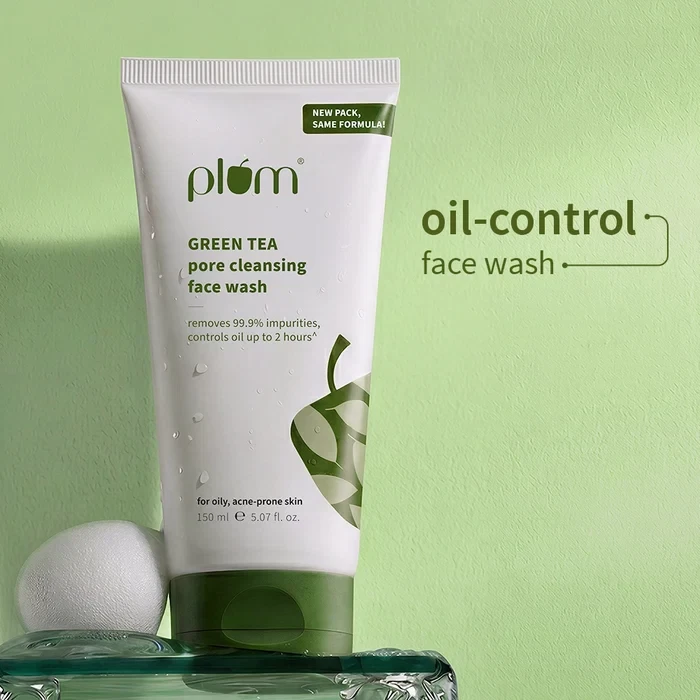 Plum Green Tea Pore Cleansing Face Wash_Revised SL & MRP|100ml