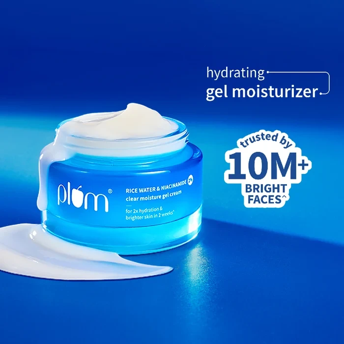 Plum Rice Water & 2% Niacinamide Clear Moisture Gel Cream | 50 gm |
